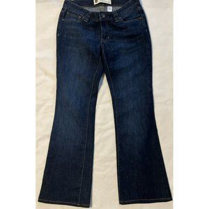 Gap Curvy Low Rise Stretch Dark Wash Women’s Jeans Wide Leg Size 4